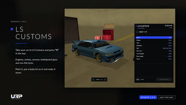 In-game screenshot from update 1.8
